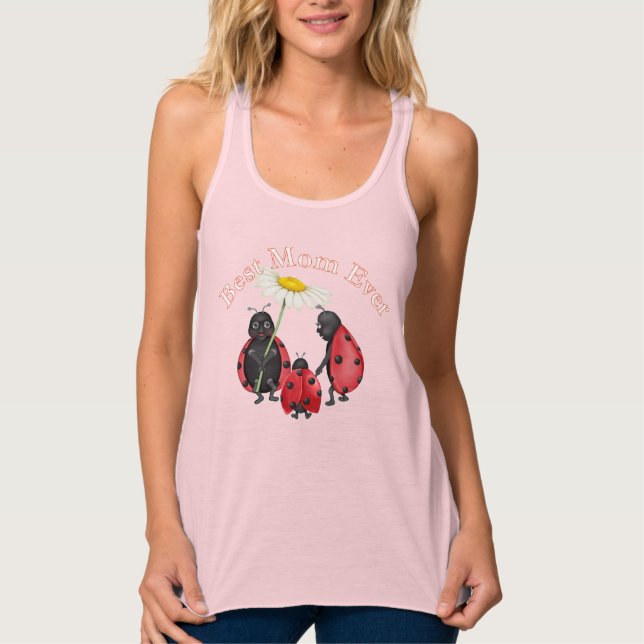 Ladybug Stroll - Mamma Linne Med Racerback (Framsida)