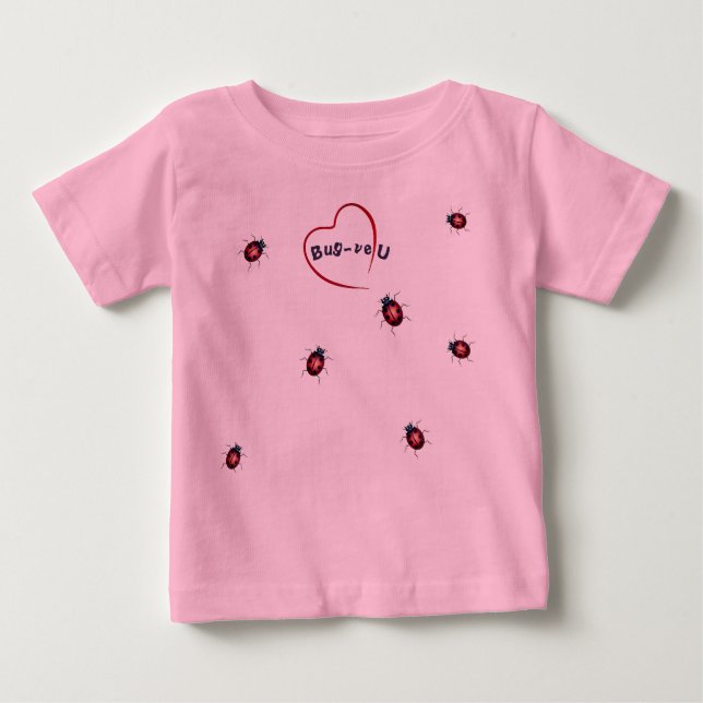 Ladybug - T-Shirt Baby Bodykostym (Framsida)