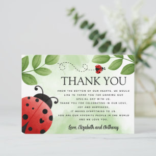 Ladybug - tackkort tilläggskort