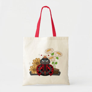 Ladybug Tote bag Tygkasse