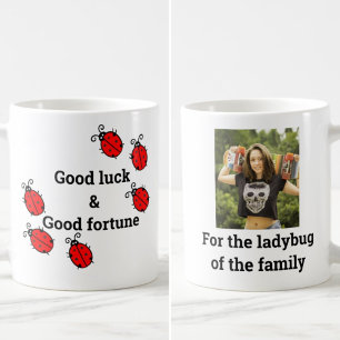 Ladybug Travel i fotomall Kaffemugg