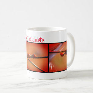 Ladybug Trio Nature Photography Personlig Kaffemugg