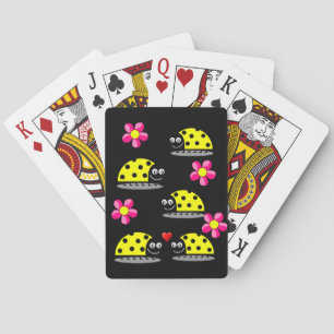 Ladybug-uppspelningskortsdäck Casinokort