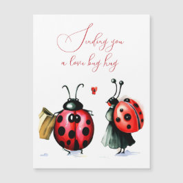 Ladybug Valentines dagskort