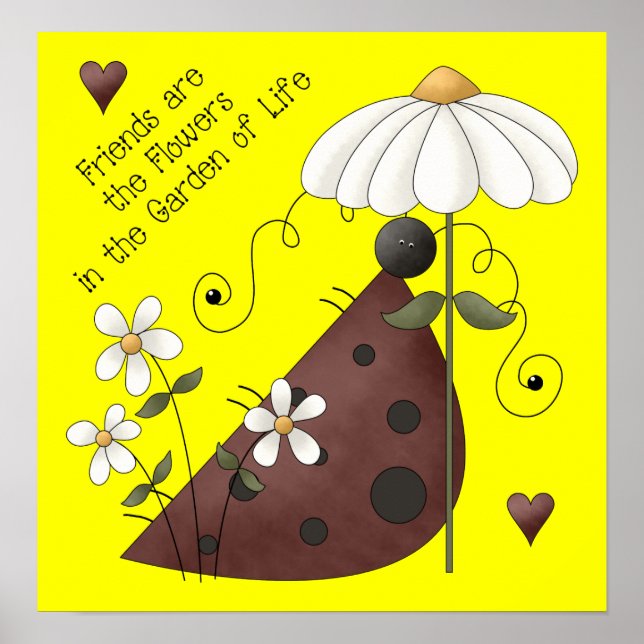 ladybug-Vänskap Poster (Framsidan)