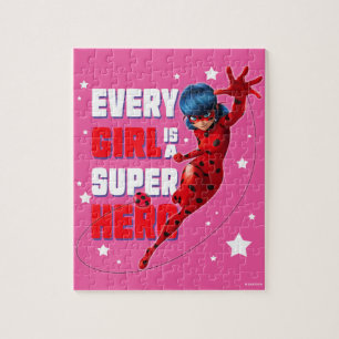Ladybug Varje Girl är en Toppen Hero Pussel