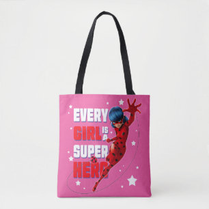 Ladybug Varje Girl är en Toppen Hero Tygkasse