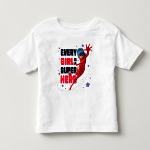 Ladybug Varje tjej är en superhjälte T Shirt