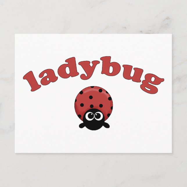Ladybug Vykort (Framsida)