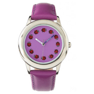 Ladybug Watch Barn Ladybug Wrist Watch Kryp Gifts Armbandsur