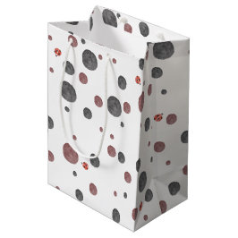 Ladybug Watercolor Dots