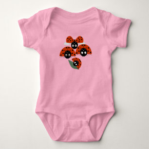 Ladybugs Baby Bodydräkt T Shirt