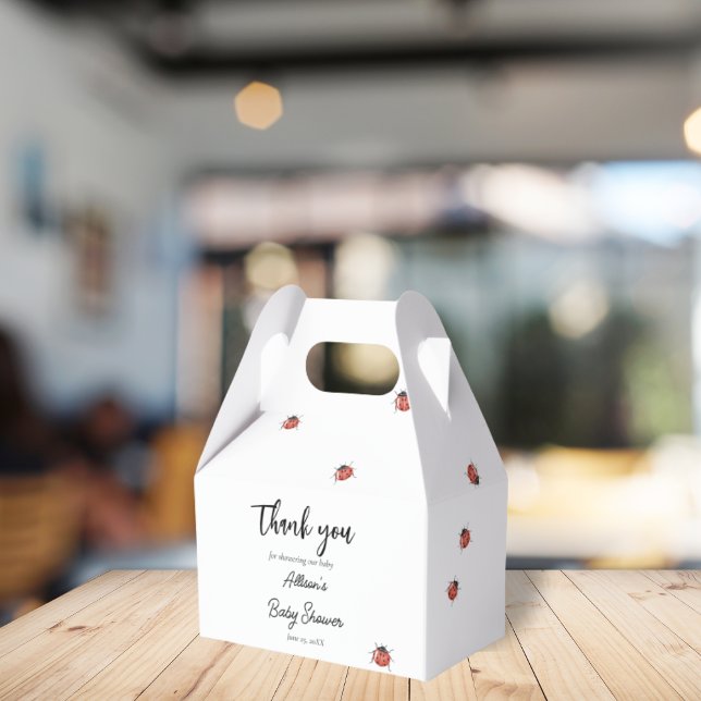 Ladybugs Baby Shower Presentaskar (Skapare uppladdad)