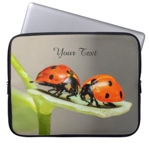 Ladybugs Beetles Laptop sleeve