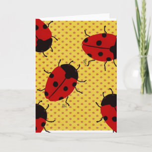 LADYBUGS HELGKORT