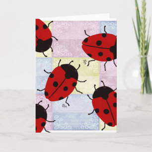 LADYBUGS HELGKORT