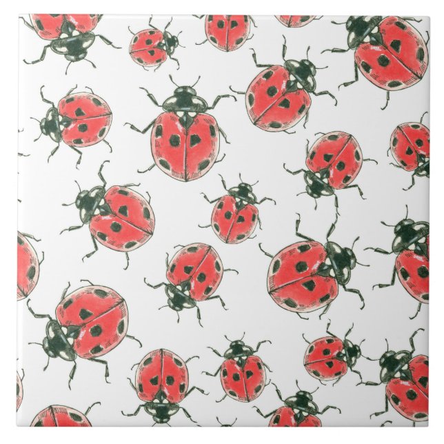 Ladybugs Kakelplatta (Framsidan)