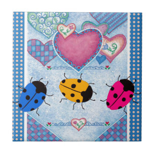 LADYBUGS KAKELPLATTA