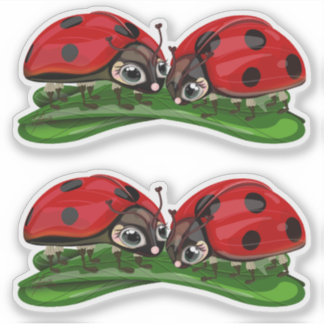 Ladybugs  klistermärken