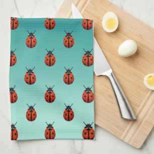 Ladybugs Kökshandduk