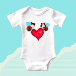 Ladybugs med hjärta t shirt