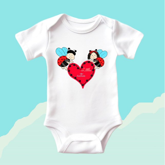Ladybugs med hjärta t shirt (Skapare uppladdad)
