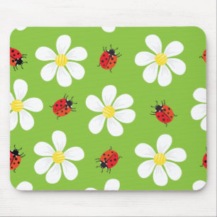 Ladybugs och Daisy Mousepad Musmatta
