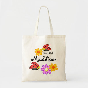 Ladybugs och Flower Girls Tygkasse