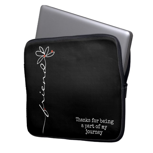 Ladybugs på Friend Daisy Laptop Fodral (Framsidan Vänster)