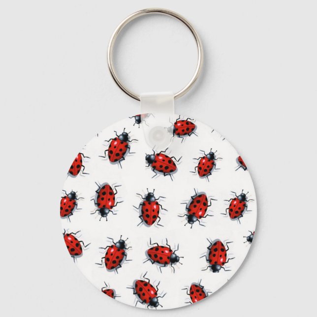 LADYBUGS, REALISM ART, NYCKELRING (Framsida)