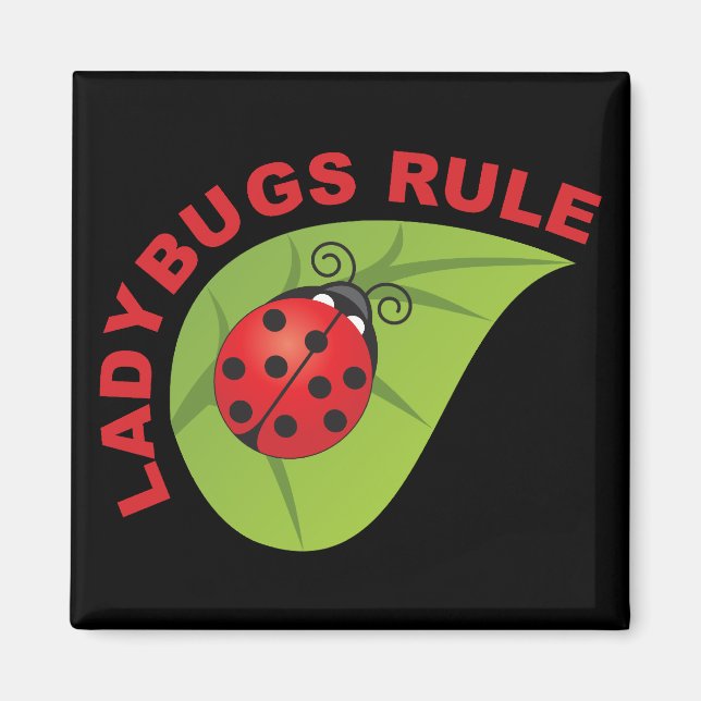 Ladybugs regel magnet (Framsidan)
