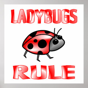 LADYBUGS-REGEL Poster