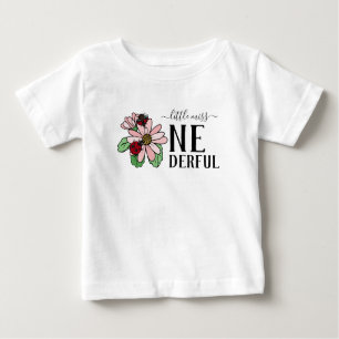 Ladybugs Rosa Daisys Little Miss Oenderful T Shirt