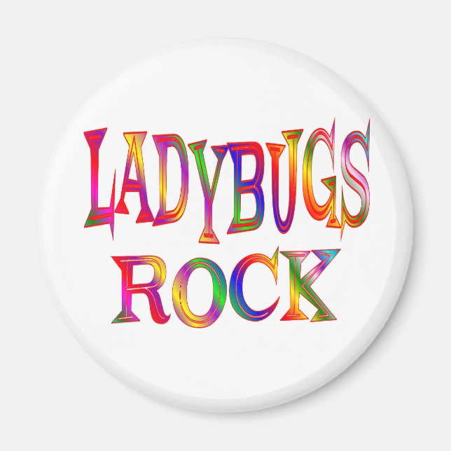 Ladybugs Sten Magnet (Framsidan)