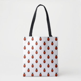 Ladybugs Tote Bag Tygkasse