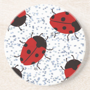 LADYBUGS UNDERLÄGG SANDSTEN