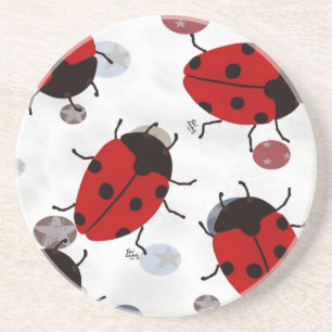 LADYBUGS UNDERLÄGG SANDSTEN