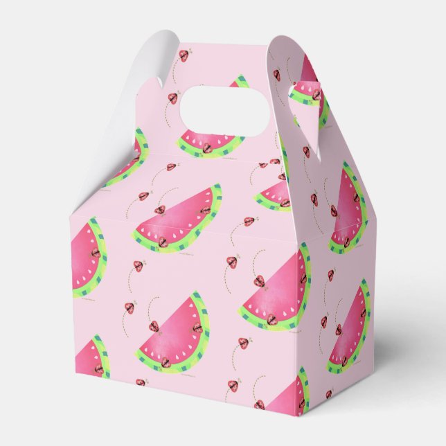 Ladybug's Watermelon gable box Presentaskar (Framsidan Sidan)