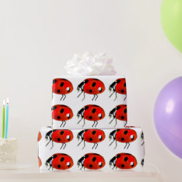 Ladybugs Wrapping Papper Presentpapper