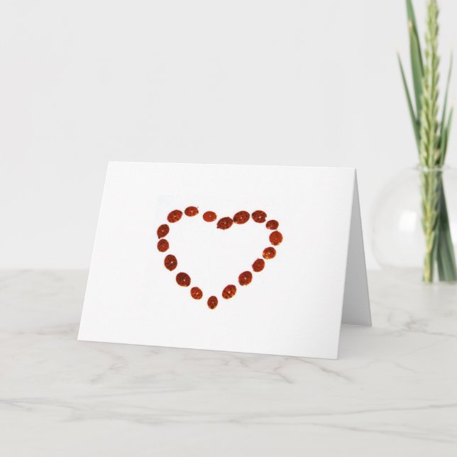 ladybugsheart kort (Framsida)