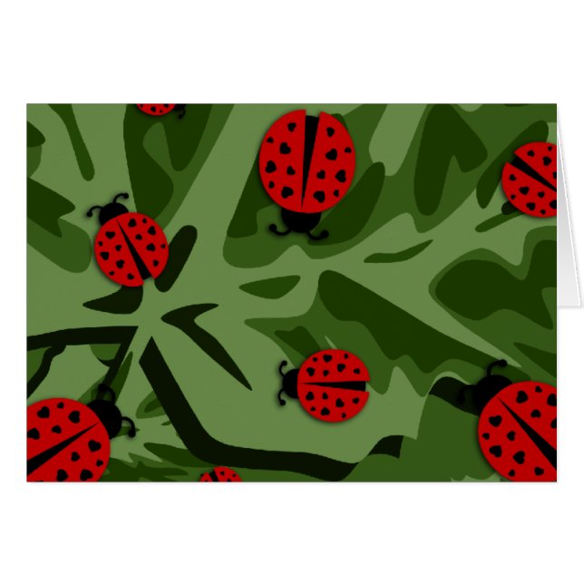 ladybugz. hälsningskort (Framsidan Horizontal)
