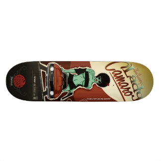 LadyCamaro Mini Skateboard Bräda 18,5 Cm