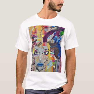 Ladyface art t shirt