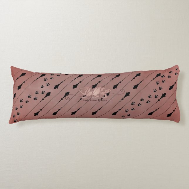 LadyLotusDragon Mysigt Kroppskudde (Framsidan)