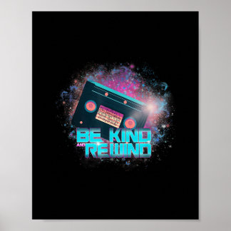 Ladys Cassette Be-Kind-out-of-this-World Poster