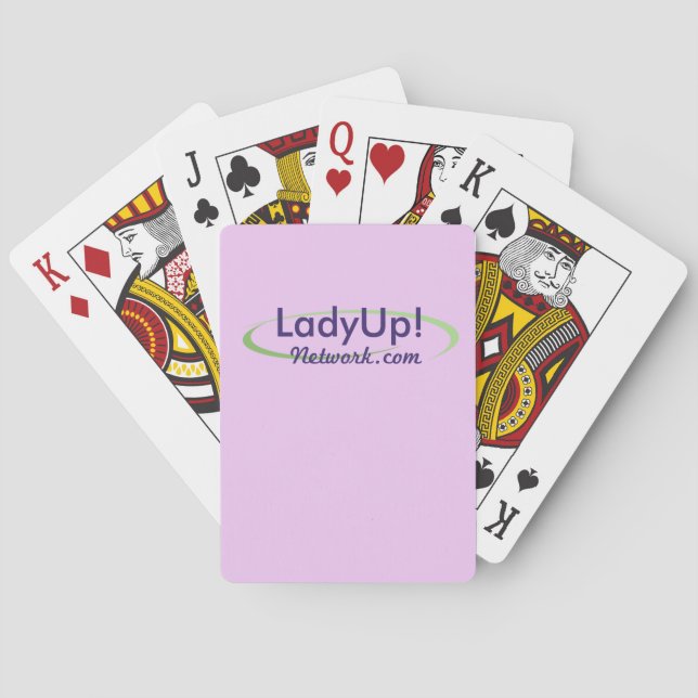 LadyUp-uppspelningskort Casinokort (Baksidan)