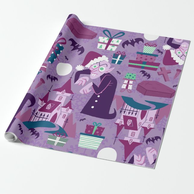 läepy christmas nosferatu Tomvampre Presentpapper (Utrullad)