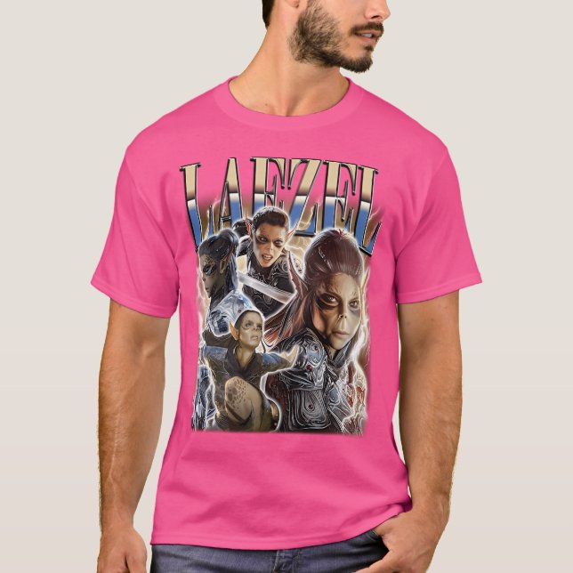 Lae'Zel Retro Bootleg Retro Bootleg T Shirt (Framsida)