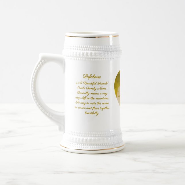 LAFALAISE Thomas Stein Mugg Vit/Guld Stil 350705 (Vänster)