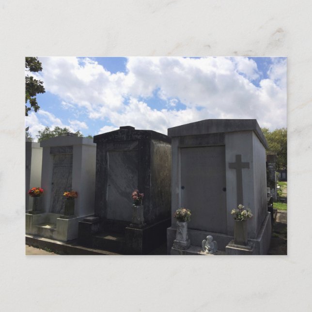 Lafayette Cemetery No. 1, New Orleans, Louisiana Vykort (Framsida)